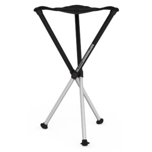 Walkstool Dreibeinhocker Comfort 75 cm Schwarz/Silber