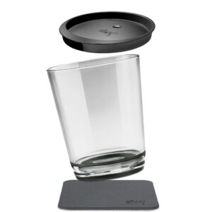 Silwy Magnet-Kunststoff-Trinkbecher Triple Grau