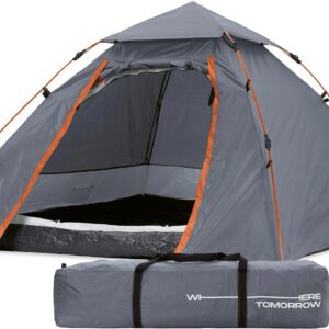 Where tomorrow Kuppelzelt 3 Personen – Grau