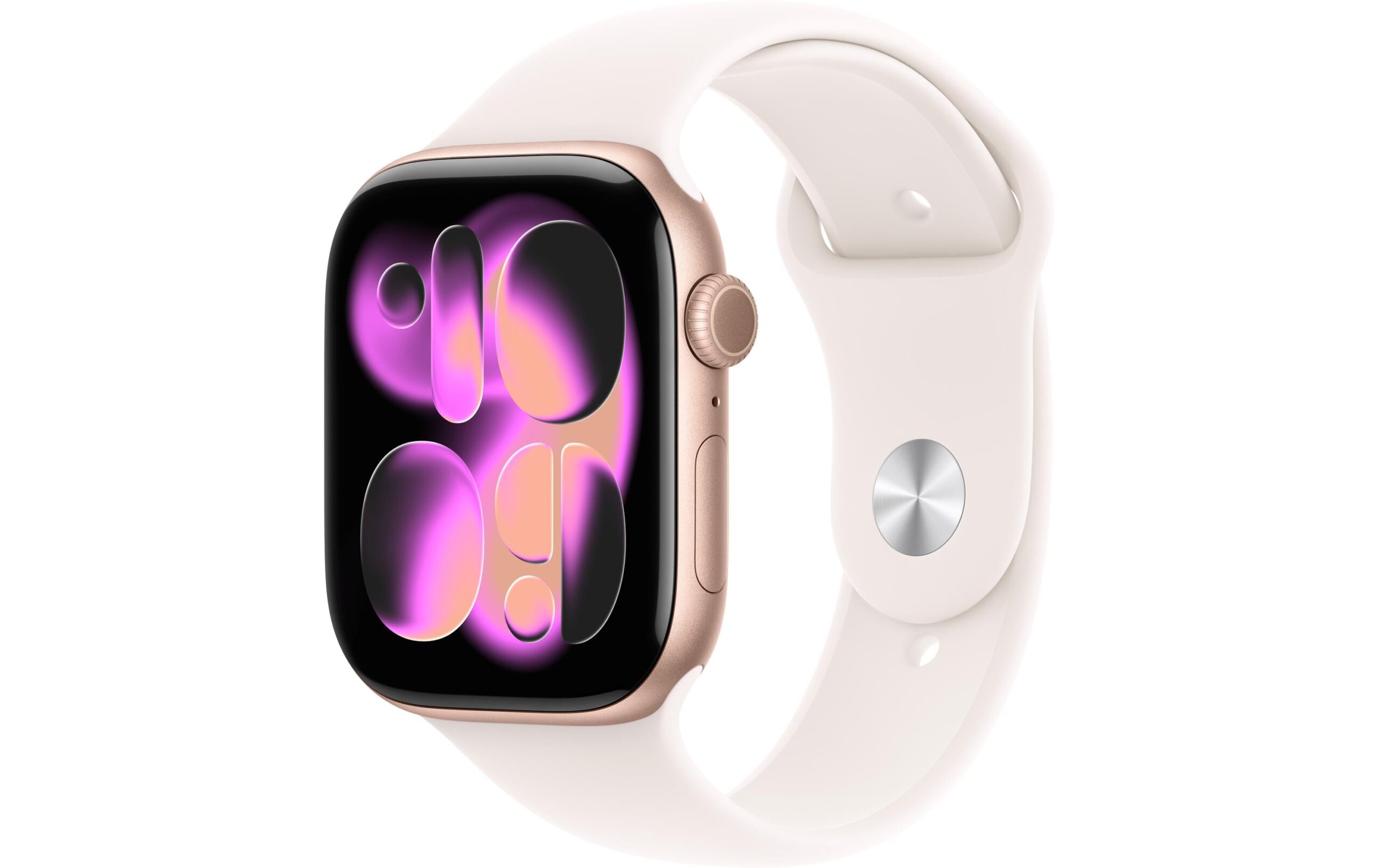 Apple Watch Series 11 46 mm LTE Rose Gold Alu Light Blush S/M