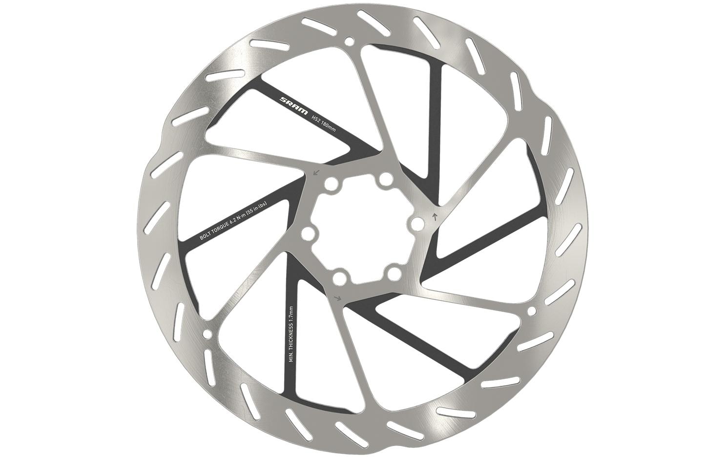 Sram Bremsscheibe HS2 (Ø 200 mm) 6-bolt abgerundet