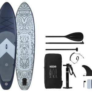KOOR SUP Board Nuusa Allround 10’6 mit Doppelkammersystem