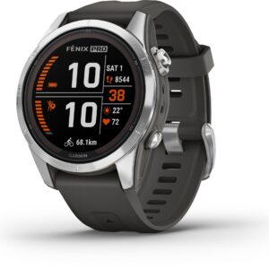GARMIN GPS-Sportuhr Fenix 7S Pro – Solar Edition