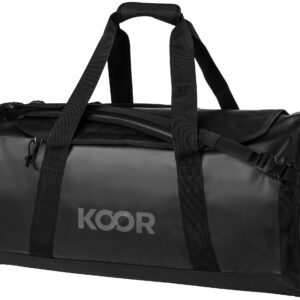 KOOR Duffle Bag Sooma 70 l, Schwarz