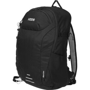 KOOR Wanderrucksack Pilloon 24 + 4 l, Schwarz