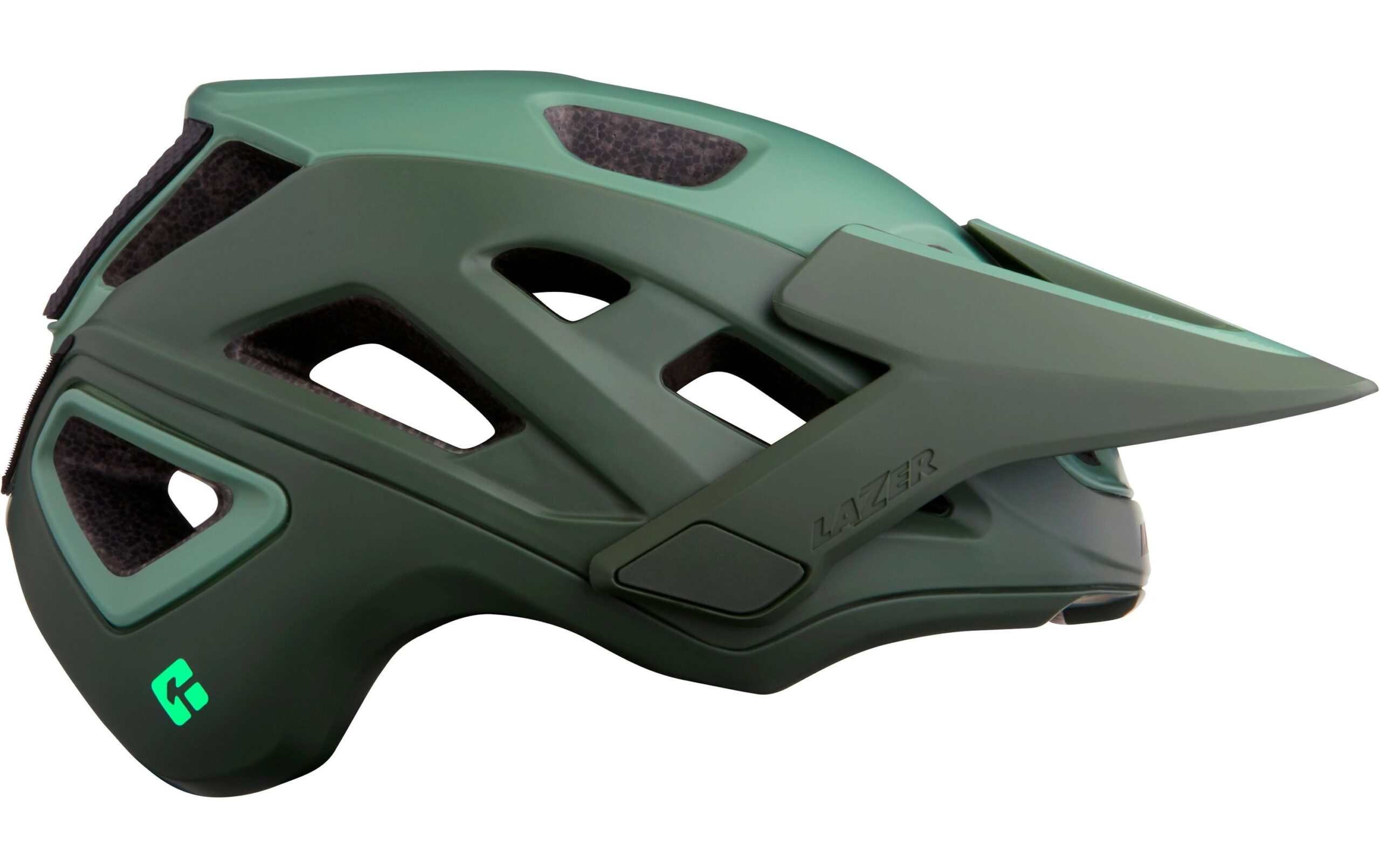 Lazer Helm Jackal KinetiCore Matte Dark Green, M