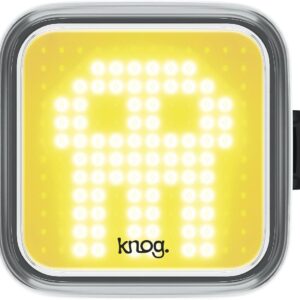 knog. Velolampe Blinder Skull Vorne, Schwarz