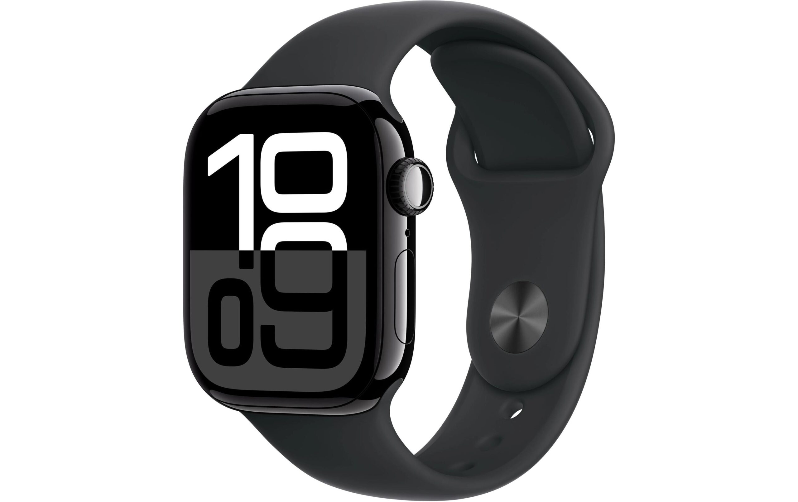 Apple Watch Series 10 42 mm LTE Alu Jet Black Sport S/M