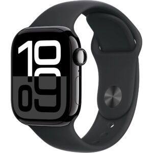 Apple Watch Series 10 42 mm Alu Jet Black Sport S/M