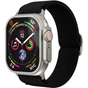 Vonmählen Armband Classic Nylon Loop Apple Watch 40/41/42 mm Black