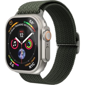 Vonmählen Armband Woven Loop Apple Watch 42/44/45/49 mm Olive