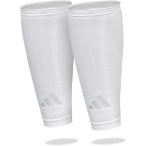 adidas Compression Calf Sleeves Weiss, L-XL