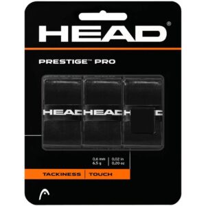 HEAD Tennis Grip Prestige Pro 3er-Pack, Schwarz