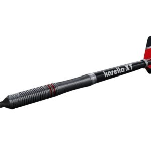 Karella Dartpfeile Softdart Fighter 18g, 3 Stück – Schwarz