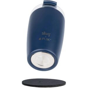 Silwy Magnet-Thermobecher Dunkelblau