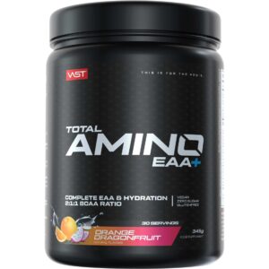 VAST Pulver Total Amino EAA+ Dose: 381g, Orange Dragonfruit