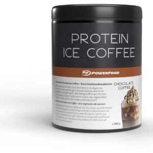 PowerFood One Pulver Protein Ice Coffee Dose 900g, Chocolate Coffee