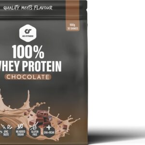 Go Fitness Pulver 100% Whey Protein Schokolade 900 g