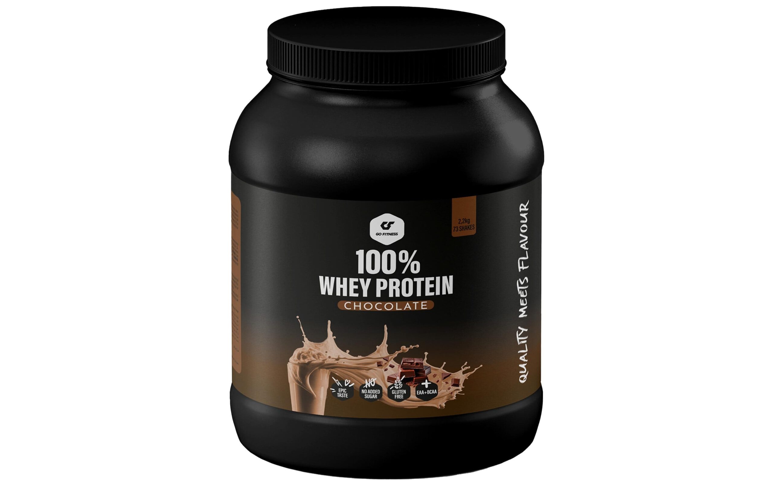 Go Fitness Pulver 100% Whey Protein Schokolade 2200 g