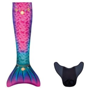 Meili Schwimmflossen Meerjungfrau-Flosse Star XS