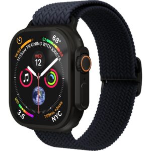 Vonmählen Armband Woven Loop Apple Watch 44/45/46/49 mm Navy Black
