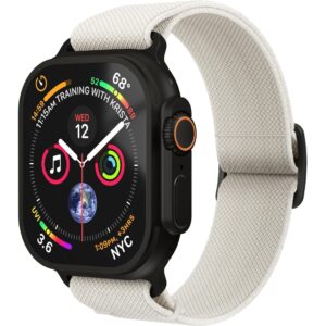 Vonmählen Armband Classic Nylon Loop Apple Watch 44/45/46/49 mm Cream