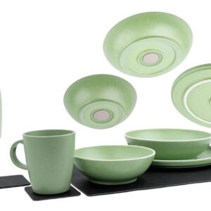 Silwy Magnet-Kunststoff-Geschirrset Dolomit Green