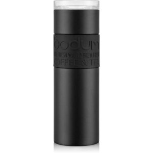 Bodum Travel Mug Doppelwandig Schwarz, 0.6 l