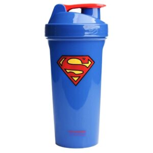Smartshake Lite DC Comics Superman 800 ml, Blau
