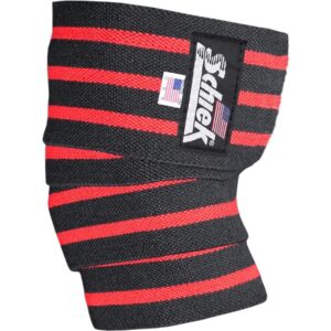 Schiek Sports Kniebandagen Schwarz-Rot