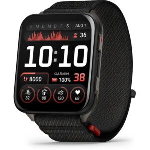 GARMIN GPS-Sportuhr Venu X1 Schwarz