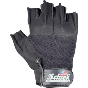 Schiek Sports Classic Training Gewichtheberhandschuhe, Schwarz XS