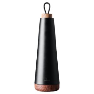 BioLoco Thermosflasche loop grande 1000 ml, Schwarz Matt
