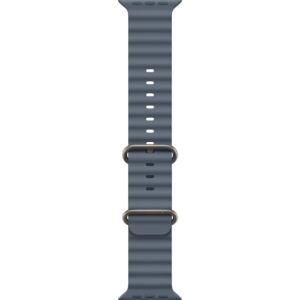 Apple Ocean Band 49 mm Anchor Blue Natural Titanium