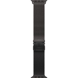 Apple Titanium Milanese Loop 49 mm Black Small