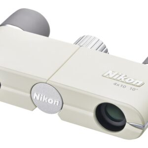 Nikon Fernglas 4×10 DCF Ivory White