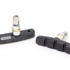 Elvedes Bremsschuhe V-Brake 60 x 10 mm, Schwarz