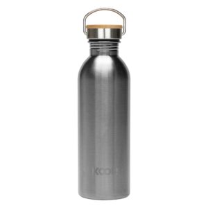 KOOR Trinkflasche Acciaio Legno 1 L