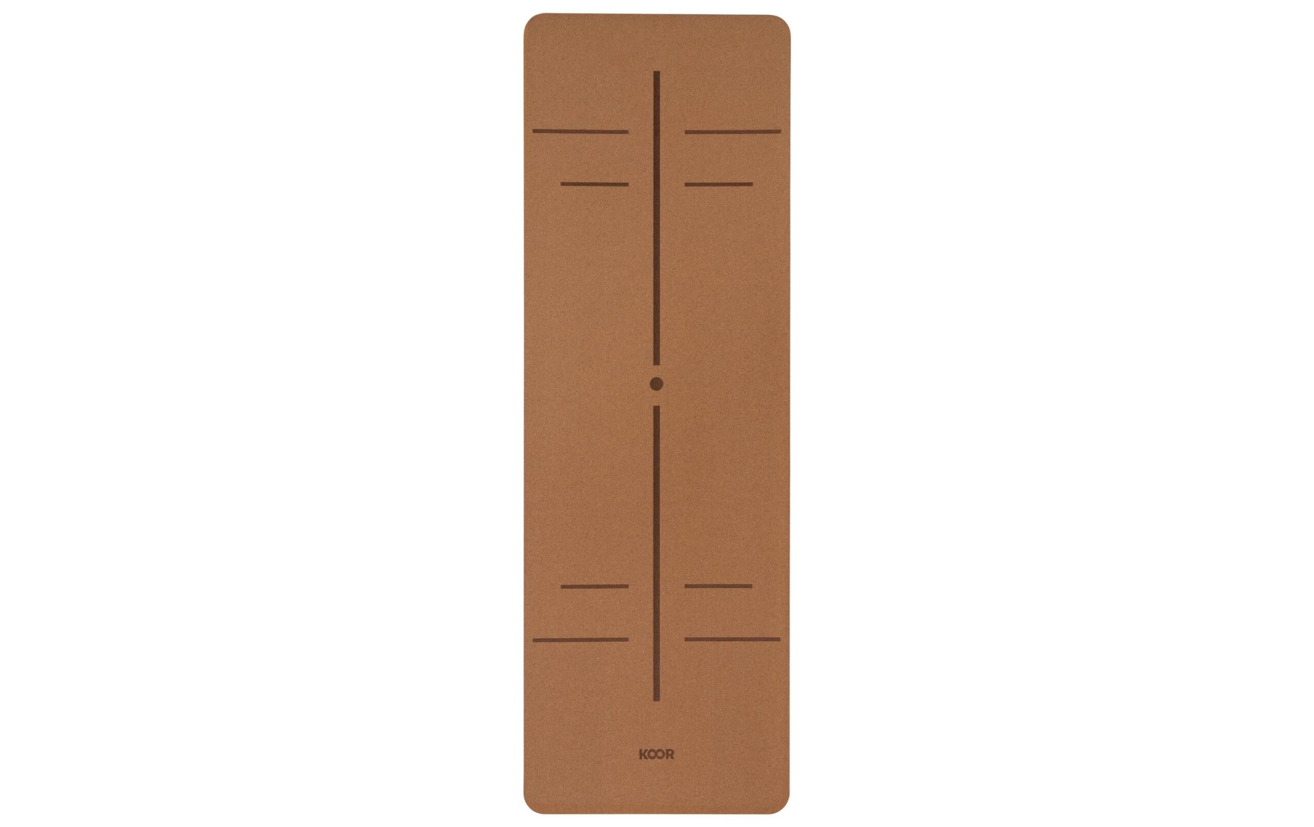 KOOR Yogamatte Kork Pro 183 x 61 x 0.6 cm