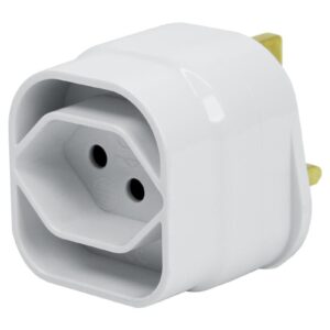 STEFFEN Reiseadapter CH – UK, Weiss