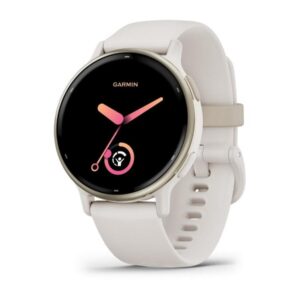 GARMIN GPS-Sportuhr Vivoactive 5 Elfenbein/Cremegold