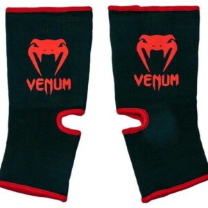 Venum Kontact Ankle Support Guard Schwarz/Rot, S