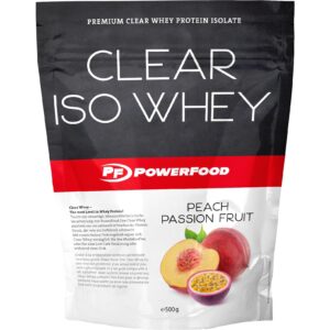 PowerFood One Pulver Clear Iso Whey Passionsfrucht/Pfirsich 550 g