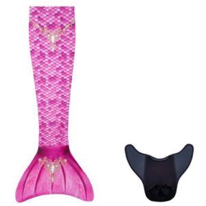 Meili Schwimmflossen Meerjungfrau-Flosse Princess XS