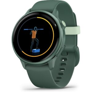 GARMIN GPS-Sportuhr Vivoactive 6 Dunkelgrün