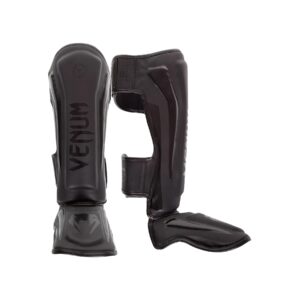 Venum Elite Standup Shin Guards Schwarz, L