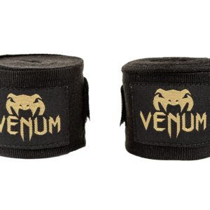 Venum Kontact Boxing Handwraps 2.5 m, Schwarz/Gold