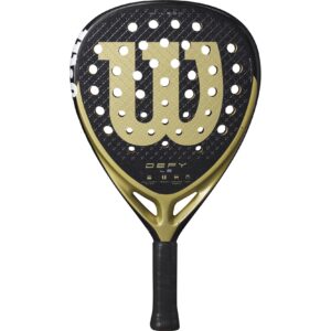 Wilson Squashschläger Defy LS V1 Schwarz/Gold