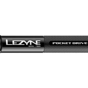 Lezyne Minipumpe Pocket Drive Black