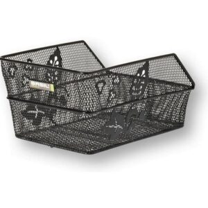 BASIL Velokorb Cento Flower  S Schwarz